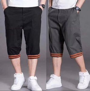 กางเกงขาสั้นผ้าฝ้ายปักลายสำหรับผู้ชายกางเกงกีฬาขาสั้นครึ่งขาทำจากโพลีเอสเตอร์ใหม่ - Product Image 6