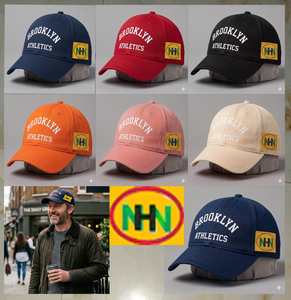 Gorra de Béisbol de Algodón de 6 Paneles, Sin Estructura, de Perfil Bajo, Cómoda, Relajada, Deportiva y Moderna para Uso Diario Informal, para Hombres y Mujeres - Product Image 1