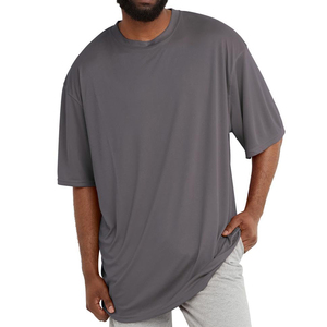 Camiseta Deportiva de Manga Corta para Hombre, 100% Algodón, Corte Holgado, Anti-Pilling, para Entrenamiento, Fitness y Deportes, Ropa al por Mayor - Product Image 3
