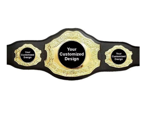 Customized Leather Championship <b>Belt</b> for Boxing MMA Martial Arts Unisex Durable Design - Product Image 1