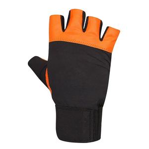 Guantes de Gimnasio para Levantamiento de Pesas de Medio Dedo Fabricados en Pakistán - Hechos a Medida, de Poliéster, Impermeables y Antideslizantes, Unisex - Product Image 4