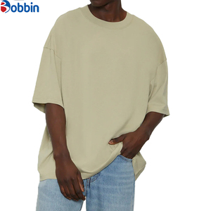 เสื้อยืดผู้ชายไซส์ใหญ่ ดีไซน์คอกลมทรงหลวมแบบดรอปโชว์เดอร์ สไตล์ฮิปฮอป ฟิตเนส สตรีทแฟชั่น พิมพ์ลาย สั้น ผลิตโดยผู้ผลิตชั้นนำ - Product Image 5