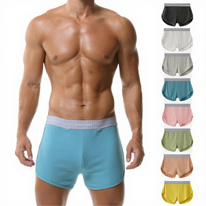 Men <b>Boxer</b> Shorts Comfortable Stretch Underwear Breathable Cotton Fabric Elastic Waistband Mens <b>Boxer</b> Briefs Daily Wear Bulk - Product Image 4