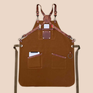 Delantal Largo de Seda con Relieve para Máxima Protección, Diseño Clásico para Hombres, para Panaderos y Chefs, Uso en Restaurantes y Bares - Product Image 5