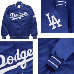 Veste de baseball sportive personnalisée - Coupe classique ample avec col montant et boutons, coupe-vent pour le printemps et l'automne - Product Image 4