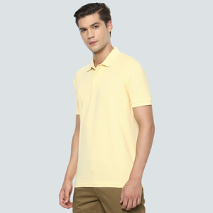 Polo Clásico para Hombre en Color Verde Azulado, Cuello en Contraste de Color Sólido, Corte Ajustado, Manga Corta, Informal, para Golf - Product Image 5