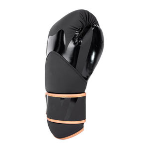 Gants de boxe d'entraînement pour hommes en cuir synthétique PU, fermeture auto-agrippante, 12oz 14oz 16oz, paume respirante, protection multicouche contre les chocs - Product Image 2