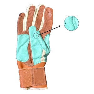 Professional <b>Baseball</b> Batting Gloves High Quality Leather Palm Lightweight Breathable Ambidextrous Flexible Fit Training Use - Product Image 6