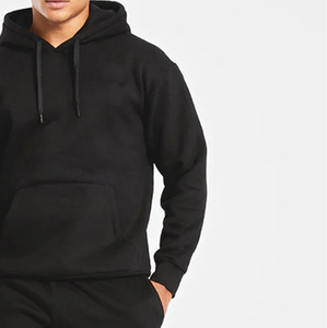 Chándal Deportivo Shaghaf para Hombre, Color Negro Básico, Tela de 400 g/m², Disponible en Stock - Product Image 3