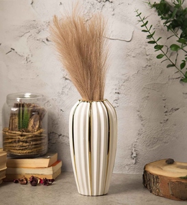 Jarrón de Cerámica Art Deco con Acabado Mate, Diseño Facial, Hecho a Mano, Ecológico, Decoración de Mesa con Orificio de Drenaje, 8-16 Pulgadas - Product Image 6