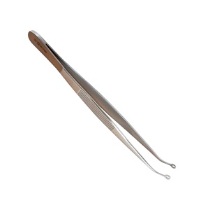 Pinzas de Sutura de Acero Inoxidable para Tejidos, Pinzas Quirúrgicas para Sutura de Precisión, Cierre de Heridas y Manipulación Precisa de Tejidos - Product Image 1
