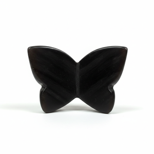 Mariposa voladora de cristal de alta calidad, turmalina negra, piedra curativa, mariposa tallada con alas para Navidad y decoración, mayorista - Product Image 3