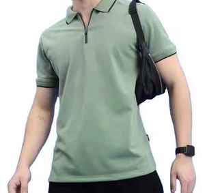 เสื้อโปโลผู้ชายผ้าโพลีเอสเตอร์คอตตอนพิมพ์โลโก้ตามสั่งขายส่ง เสื้อโปโล เสื้อยืดโปโลสำหรับผู้ชาย - Product Image 2