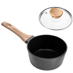 Cacerola Antiadherente de Metal de 1.5QT con Tapa de Vidrio Templado y Mango Desmontable para Facilitar la Cocina - Product Image 1
