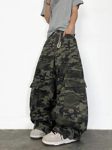 Baggy Barrel <b>Jeans</b> for Men Wide Leg Loose Fit <b>Jeans</b> Y2K Hip Hop Streetwear Denim Pants - Product Image 3