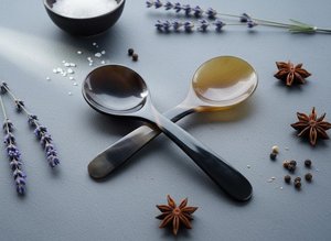 Cutlery Horn Salad Spoon Handmade Ideal Kitchenware Tabletop Restaurant Hotel Use Flatware Set Bulk Use Tools - Product Image 4