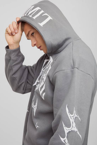 Sudaderas con Capucha Negras de Alta Calidad para Hombre al por Mayor, Logotipo Personalizado, Tejido Grueso 100% Algodón, Corte Regular, Forro Polar de Invierno, Resistentes al Viento - Product Image 6