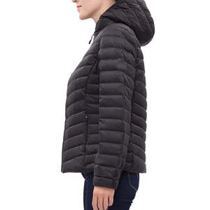 Custom <b>Women's</b> Winter Puffer <b>Coat</b> Fashion Quilted Hooded <b>Waterproof</b> Eco-Friendly Outerwear Private Label Apparel Manufacturer - Product Image 2