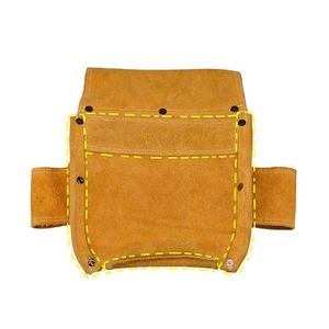 Professional <b>Leather</b> <b>Tool</b> Belt With Multiple Pockets And Durable Stitching For Heavy Duty Use - Product Image 6
