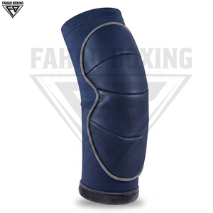 Genouillères en cuir synthétique renforcées, respirantes et absorbant les chocs pour l'entraînement MMA et de boxe, modèle 2026, prix de gros - Product Image 3