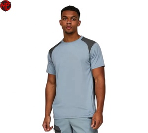 Conjunto Deportivo de Verano para Hombre, Dos Piezas, Transpirable, Tejido de Punto, Pantalones Cortos Casuales, Camiseta Estampada de Manga Corta, Ropa para Correr - Product Image 5