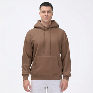 Mens Heavyweight <b>Hoodie</b> Manufacturer Premium Cotton Fleece Private Label Custom Streetwear OEM Clothing Factory - Product Image 1