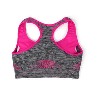 Sujetador deportivo a prueba de golpes para mujer, sin costuras, con efecto push-up, top de entrenamiento, ropa deportiva para fitness y yoga. - Product Image 2