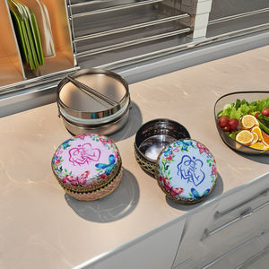 Boîte décorative multifonction en acier inoxydable pour couples, idéale pour les baby showers, les mariages, les festivals et les fêtes – Cadeau parfait - Product Image 1