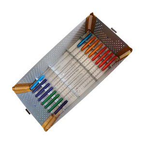 Juego de 20 instrumentos quirúrgicos manuales de acero inoxidable para cirugía neurológica de columna vertebral, herramientas quirúrgicas ortopédicas de alta calidad para columna vertebral - Product Image 4