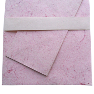 Papiers en chanvre personnalisés en gros de qualité supérieure : 10 feuilles de papier à lettres A4 + 5 enveloppes, conditionnées en ensemble - Product Image 3