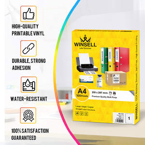 Papel de Impresión de Etiquetas A4 Integrado de Alta Calidad, Adhesivo Seguro, Venta al por Mayor - Product Image 2