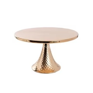 Bandeja de Servir Ensaladas de Aluminio Dorado Antiguo, Soporte con Escultura de Mono, Decoración de Mesa de Boda, Diseño Moderno, Logotipo Personalizado, Entrega Rápida - Product Image 2
