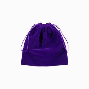 Colorful Custom Size Velvet Emboss logo Luxury Velvet Blinder Storage Bag Wig <b>Drawstring</b> Velvet Dust Bag - Product Image 5