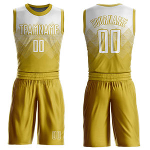 ชุดบาสเก็ตบอลพิมพ์ลายพรีเมียม โพลีเอสเตอร์ 100% สีตามสั่ง แห้งเร็ว ระบายอากาศได้ดี ป้องกันแบคทีเรีย ป้องกันรังสียูวี สำหรับทีมแบบกำหนดเอง - Product Image 1