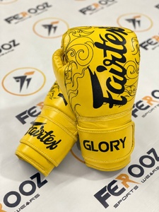 Guantes de Boxeo Fairtex Glory de Cuero Rosa, Hechos a Medida, Profesionales, para Entrenamiento y Sparring, Antideslizantes y que Absorben la Humedad, Más Vendidos - Product Image 2