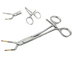 คีมจับรากฟันแบบโค้ง รุ่น Ti-12057 คลาส I ขนาด 14.5 ซม. ยี่ห้อ Keramo Grip Surgical Sources Industries ทำจากสแตนเลสสตีล - Product Image 2