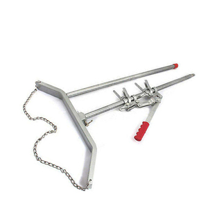 Tire-veau à cliquet PISSCO, tire-veau vétérinaire en acier inoxydable, fabriqué en acier inoxydable allemand - Product Image 4