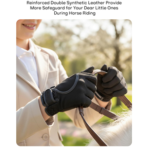 Wholesale Soft Leather Anti <b>Slip</b> Riding Glove Street Motocross and Outdoor Horse Riding Cycling Sport Gear for Motorcycle Racing - Product Image 3