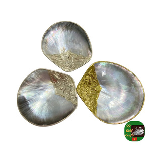 Cuillère en nacre naturelle, vaisselle artisanale, cuillère de service, vente en gros - Product Image 1