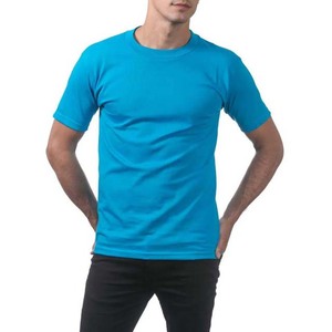 เสื้อยืดผู้ชายสไตล์ไฮสตรีท สีพื้น ผ้าฝ้าย แขนสั้น สำหรับฤดูร้อน ไซส์ใหญ่ คอกลม แห้งเร็ว ระบายอากาศได้ดี - Product Image 3