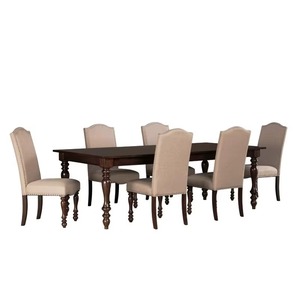 Meubles de restaurant de luxe modernes de haute qualité, en bois massif sculpté, écologiques et durables, ensembles de restaurant - Product Image 1