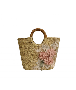 Water Hyacinth <b>Handbag</b> Eco-Friendly Woven Natural Straw Purse Export from Vietnam - Product Image 5