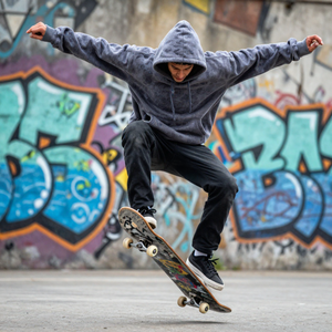 เสื้อฮู้ดดี้พิมพ์ลายพัฟ 500 GSM ผ้าฝ้ายฟลีซหนานุ่ม พร้อมบริการปรับแต่งแบบ OEM ODM - Product Image 1