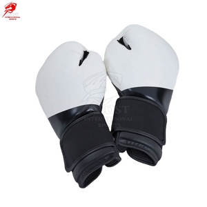 Professional Leather Boxing Gloves For Muay Thai Kickboxing High Density <b>Foam</b> <b>Padding</b> Training Gear - Product Image 3