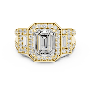 Stela jewels 10K elegante anillo de mujer chapado en oro joyería de declaración para uso diario y fiesta - Product Image 5