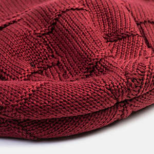 Gorro de Punto Jacquard Personalizado de Moda, Ligero, Unisex, 100% Lana, de Secado Rápido, Transpirable, para Invierno, Ajustable, para Deportes al Aire Libre - Product Image 6