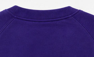 Sudadera de Felpa para Hombre, Cuello Redondo, Manga Larga, Algodón, Estilo Raglán, Personalizable con Logotipo, Venta al Por Mayor OEM - Product Image 5