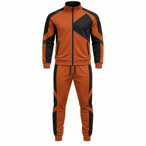 2026 Quality Football Training Suit Sets Long Sleeve <b>Kids</b> Men Tracksuit with Printed Pattern OEM Service - Product Image 5