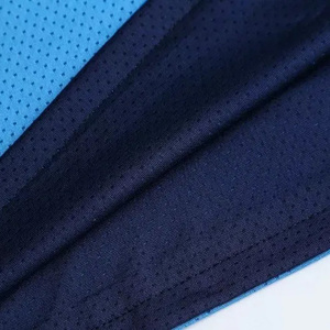 Uniformes de basket-ball personnalisés, maillot bleu sans manches à col en V et short, tissu en maille respirant, vêtements d'équipe unisexes pour adultes - Product Image 3