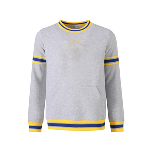 เสื้อสเวตเชิ้ตสีเทาเฮเทอร์แบบกำหนดเองของ North Carolina A&T ขายส่งเสื้อผ้ามหาวิทยาลัยแบบกำหนดเองสำหรับองค์กรนักศึกษาและการสั่งซื้อจำนวนมาก - Product Image 1